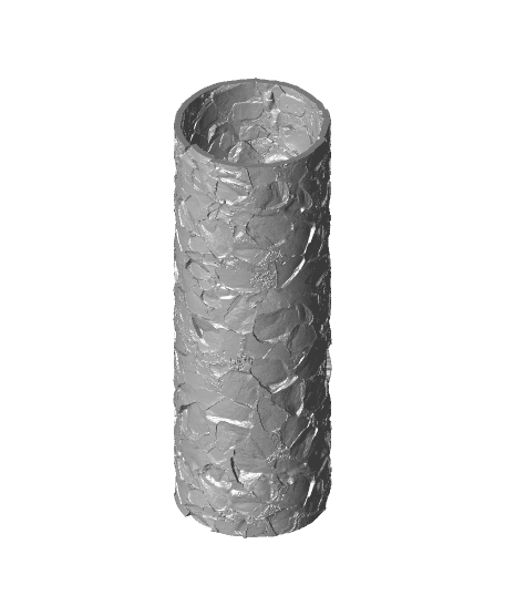 Thin Texture Roller (Low Resin Cost) – Rock Wall Or Path – 4.5 Inches Tall 3d model