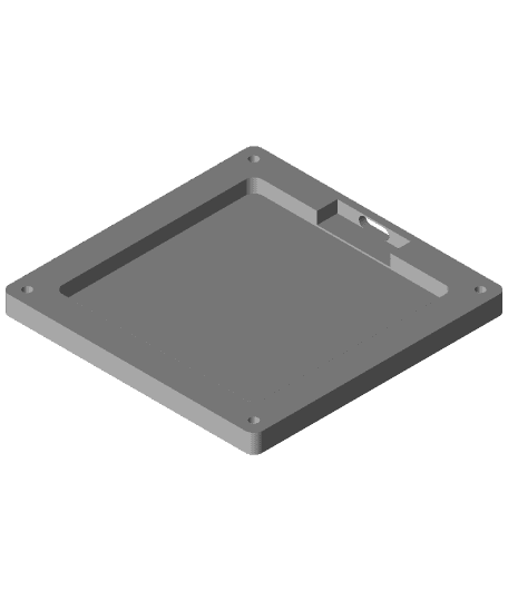 BDN9 Macro Pad Case 3d model