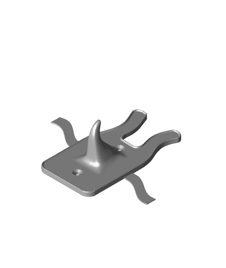 Apron Hook | Kitchen Decor 3d model