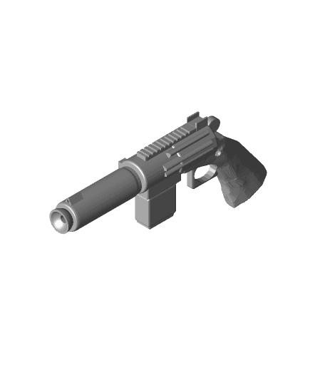 FHW:Shae Vizla Blaster Pistol (starwars) 3d model