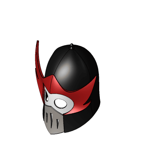 Fire Nation Helmet 3d model