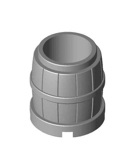 LEGO Barrel Can Coozie 3d model