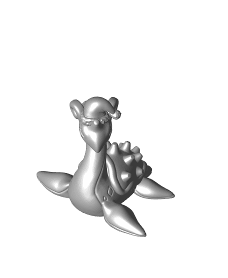 Lapras Xmas - Pokemon - Fan Art 3d model