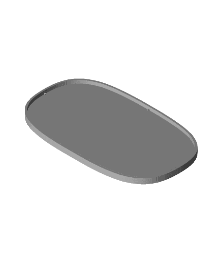 Waterpik Lid for travel lid 3d model