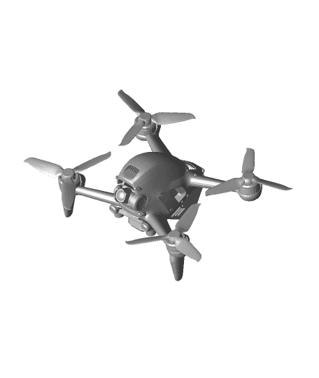 DJI_FPV_Aircraft.stl 3d model