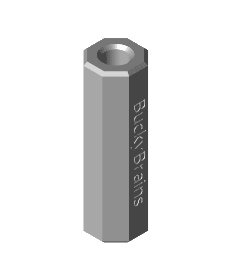 Bowden tube connector (4mm) 3d model