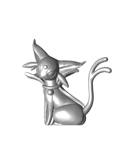 Espeon halloween - Pokemon - Fan Art 3d model