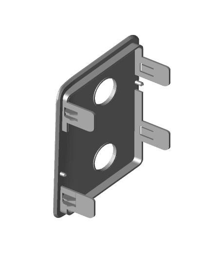 Ford Switch Panel 3d model