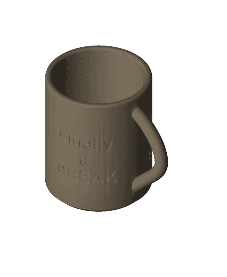 CUP/Mug (finally a break) 3d model