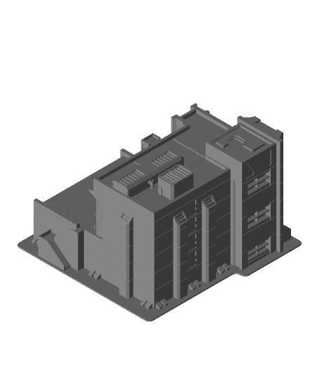 Industrial Mega Factory - Industrial Set 3d model