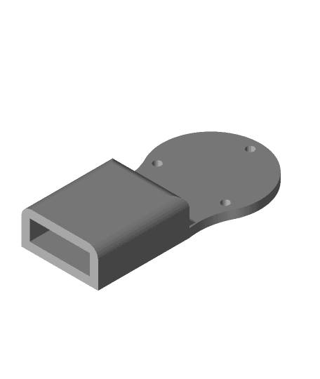 Trailcam Clamp Adapter 3d model