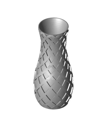 Double Spiral Vase - Shelled.stl 3d model