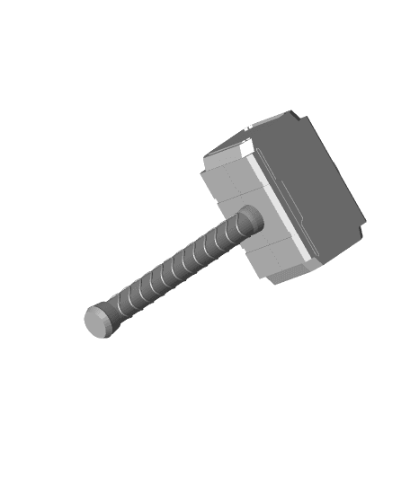 Thor Mijolnir 3d model