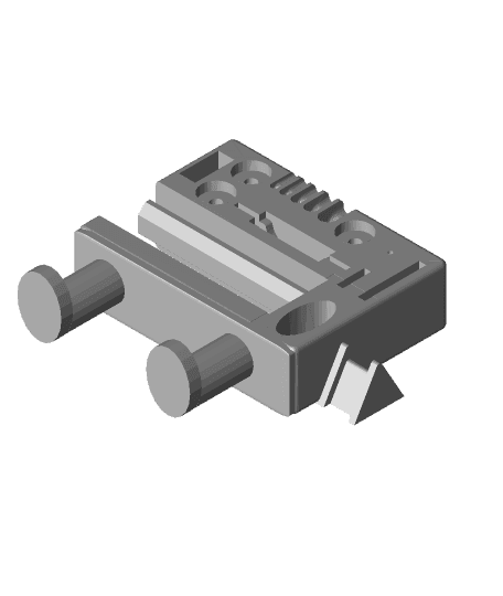 Tool Holder with Dial Caliper 3d model