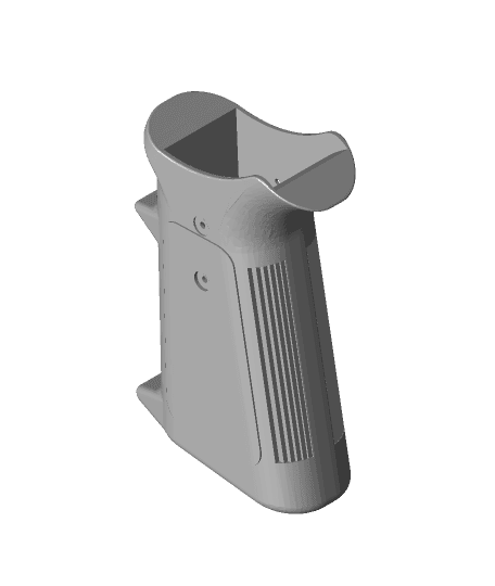 CEDA / Gameface Prime M4 style Pistol Grip - Remix 3d model