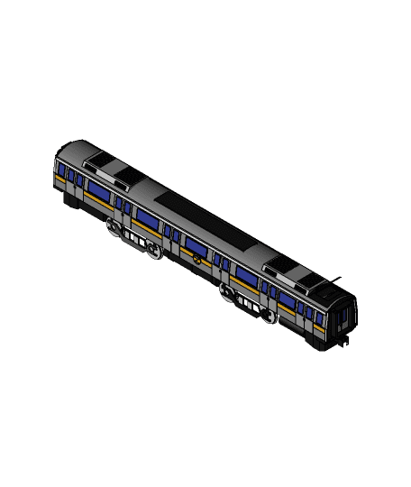 metro assembly 3d model