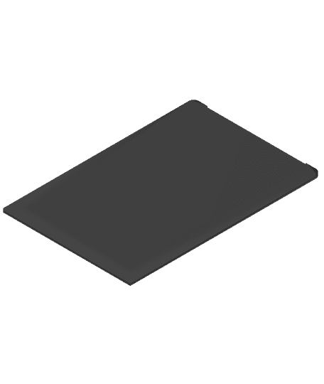 3x5 picture frame with base by krr. full viewable 3d model