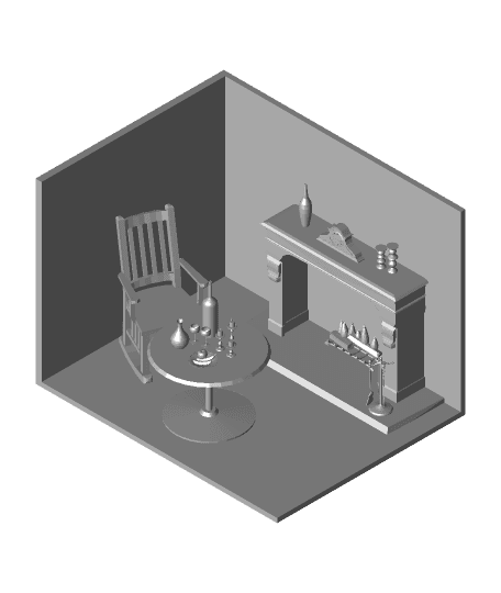 Living Room 3d model