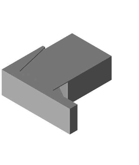 Parametric Pocket Dice Tower and Storage by mrstump full viewable 3d model