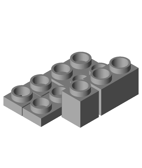 Building Block Organizer  by CM Design full viewable 3d model