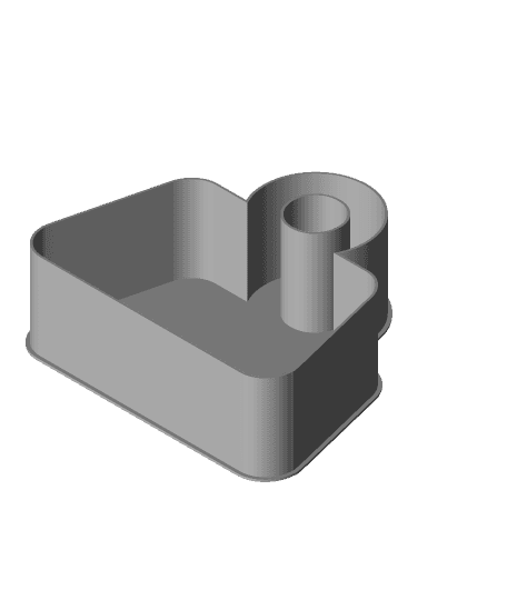 Weight, nestable box (v1) by PPAC full viewable 3d model