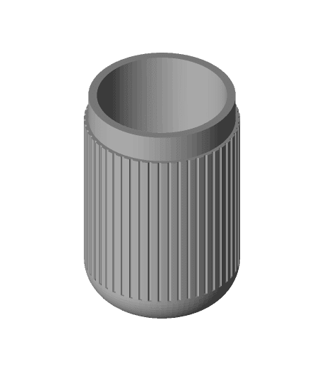 Green Vase. stl by Shack3D_print full viewable 3d model