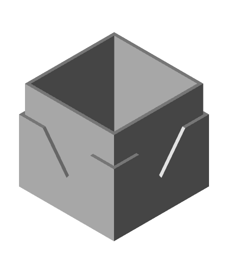 Small Concept Storage Box Container 3d model