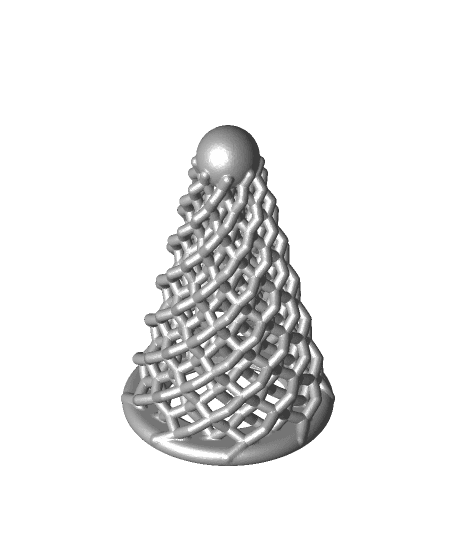 Truss Tree (Diamond) 3d model
