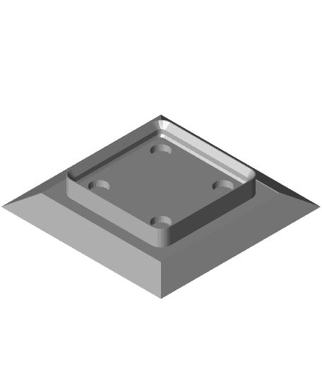 Gridfinity Non-tip Workbench Bases 3d model