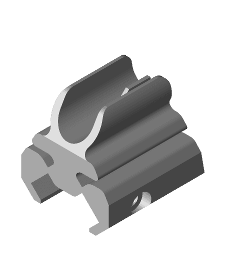 P90 Ironsights - adjustable for elevation 3d model