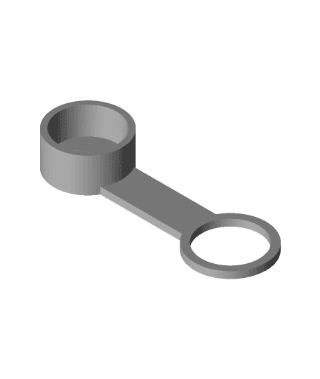Charge Port Cap for GotWay and Other Electric Vehicles 3d model