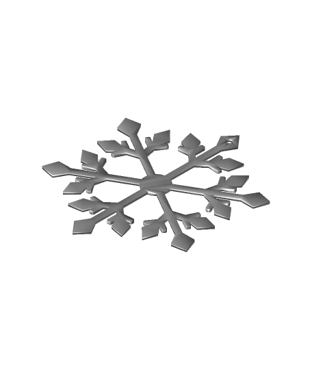 Snowflake 3d model