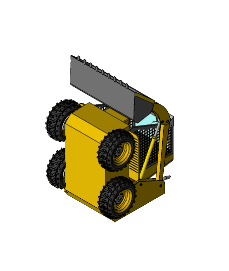 BOBCOAT LOADER 3D PRINT 3d model