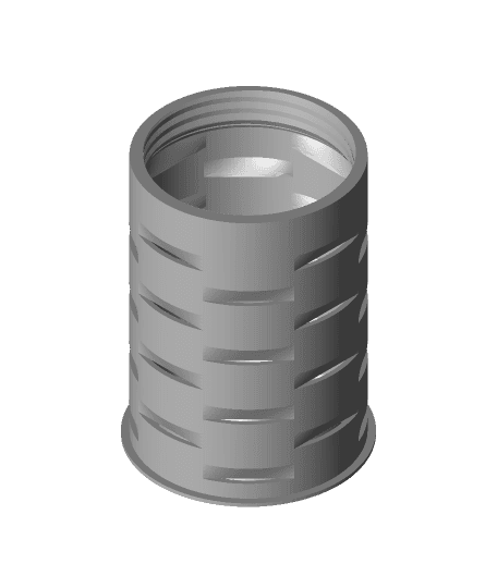 Spool desicant container for Atomic spools 3d model