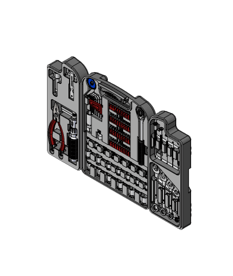 Tool Box (Caja de herramientas) 3d model