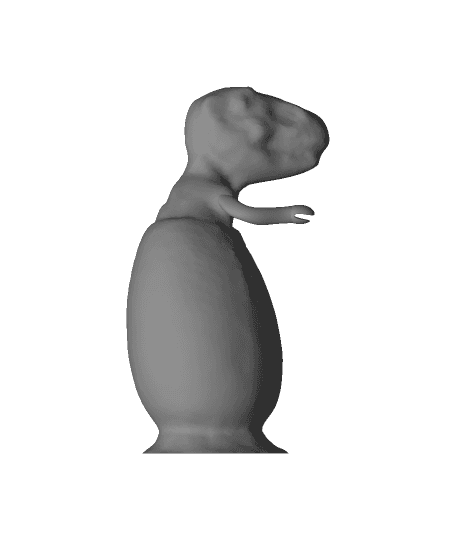 Dinosaur egg（generated by Revopoint POP） 3d model
