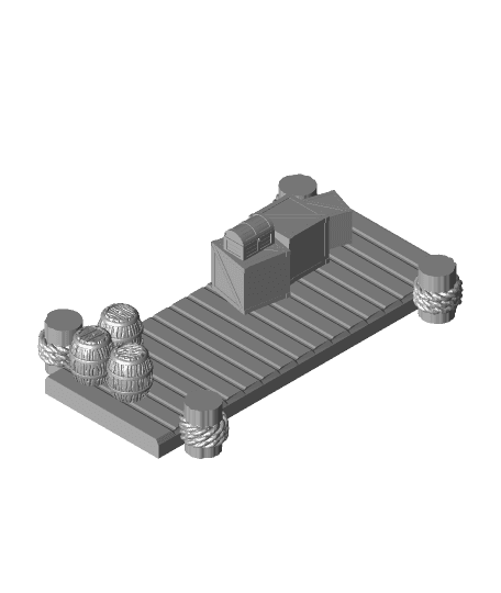 Docking with Stowage 28mm scaled by teroyanator full viewable 3d model