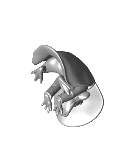 DarkWing Looking Off Rooftop by thecreatorx3d full viewable 3d model