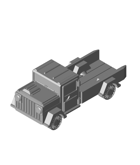 FHW: Mini Town Truck (Tom Macdonald) 3d model