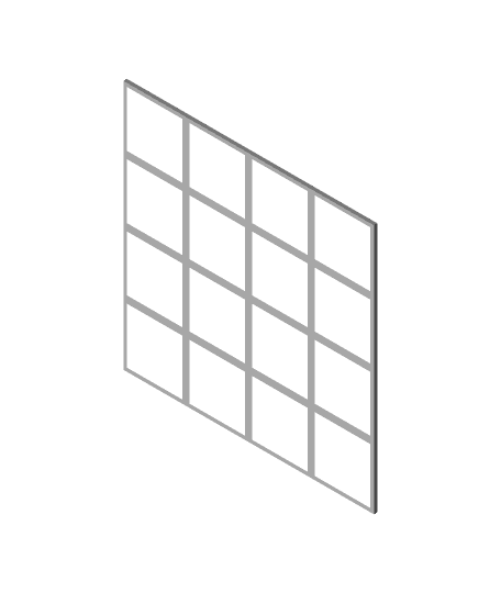 Parametric Grid System by sjcundy full viewable 3d model