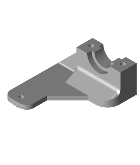 Fixed Clamp Size for CR-10 V3 Upgraded Housing 3d model