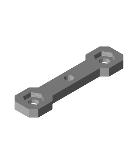 Kossel Base Stand by peaberry full viewable 3d model