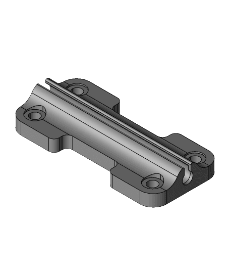Support PTFE inner tube 6 mm Qidi X-plus  3d model