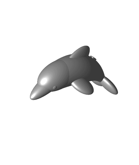 Dolphin (NT Animals) 3d model