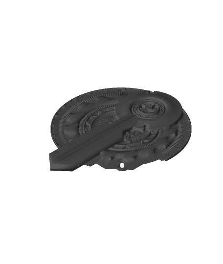 LoL-Netflix ARCANE - Hextech Shield by Plastic 3D full viewable 3d model