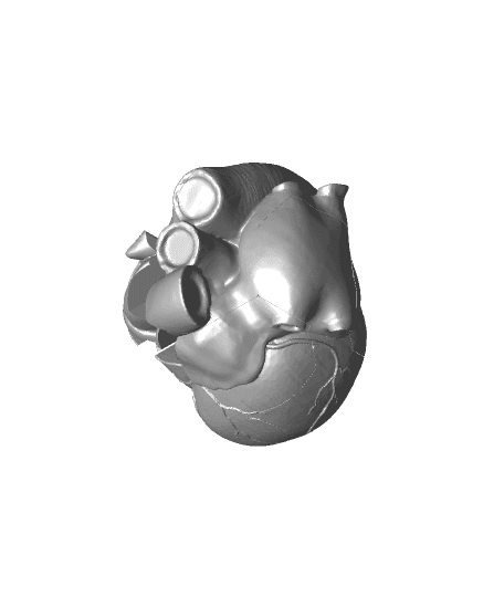 Anatomical Heart Puzzle by DaveMakesStuff full viewable 3d model