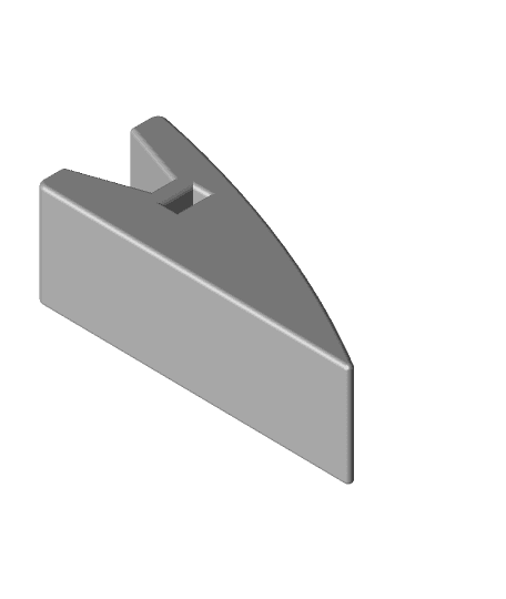 Wedge sanding tool 3d model