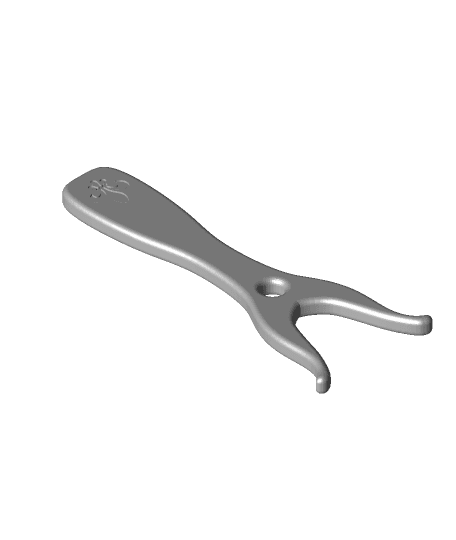 Fleur de Lucet (knitting fork, cordmaking tool) 3d model