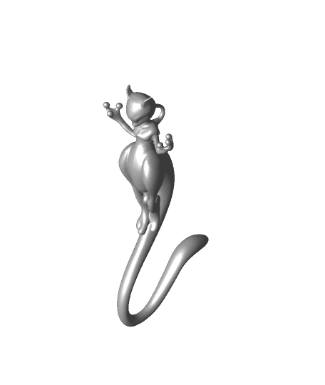 MewTwo Charging 3d model
