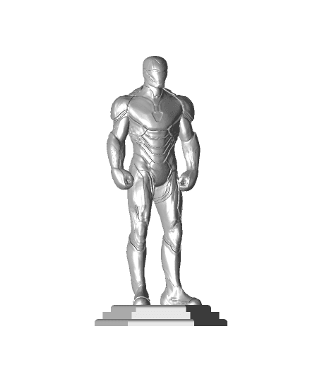 Ironman 3D Print (Support Free) 3d model